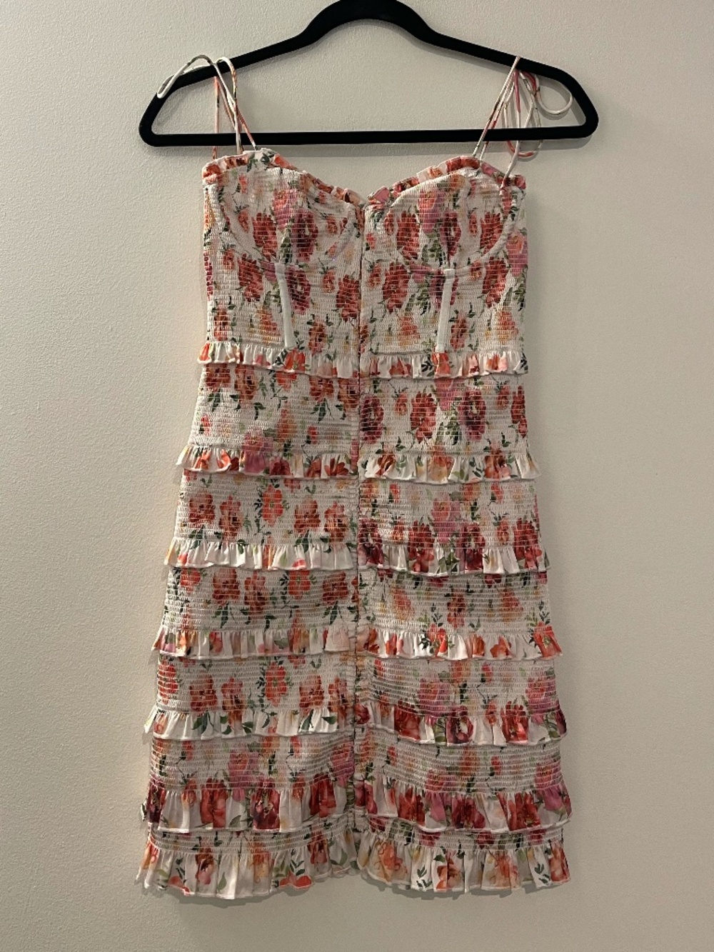 V. Chapman Floral Mini Dress